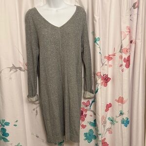 Dalia Charcoal Long Sleeve Dress